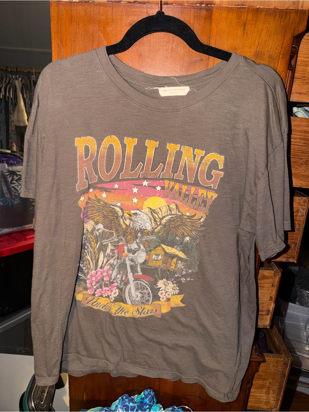 Spell Rolling Valley Biker Tee